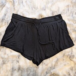 Stars Above Black Women's Pajama Shorts